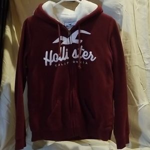 Hollister zip up hoodie/jacket Women Medium